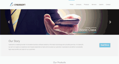 Desktop Screenshot of cybersoft.net