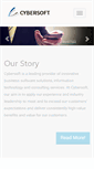 Mobile Screenshot of cybersoft.net