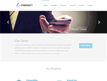 Tablet Screenshot of cybersoft.net